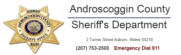 Androscoggin County Sheriff's badge